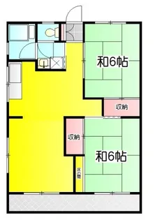 第1コーポ長谷川【3階】の間取り