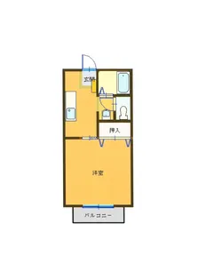 ラピュタ C棟【1階】の間取り