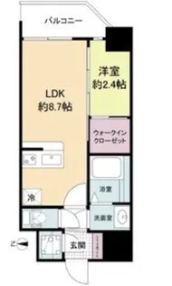 セレニテ新大阪グランデ ミリュー【2階】の間取り