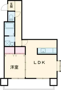 ウエストパーク佐世保【6階】の間取り