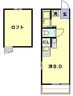 プラムハイツ【2階】の間取り
