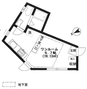 SKRハウス【1階】の間取り