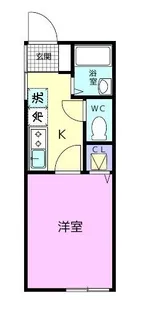 和歌山県和歌山市本脇【アパート】の間取り