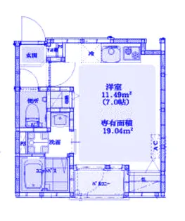 埼玉県さいたま市浦和区常盤3【アパート】の間取り