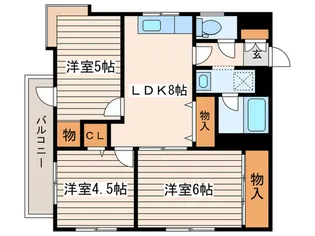 サニ-マンション第2【2階】の間取り