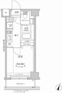 RELUXIA横濱元町【7階】の間取り