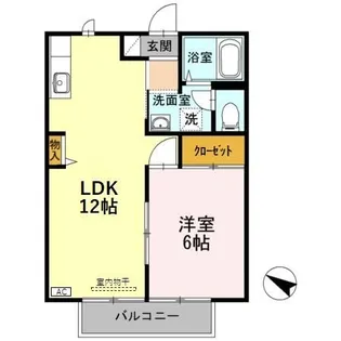 メゾン・グランディール【2階】の間取り