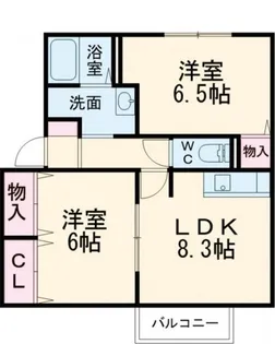 和み A棟【1階】の間取り