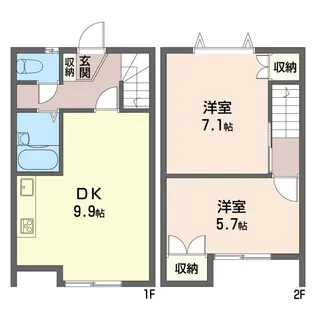 パステルハウスUの間取り