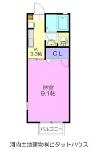 リベルテ【2階】の間取り