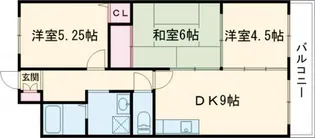 兵庫県加古郡播磨町北野添2【マンション】の間取り