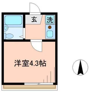 ソフィスター亀有【2階】の間取り