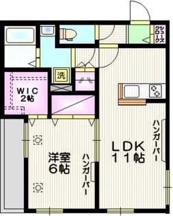 Flais Colline【1階】の間取り