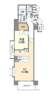 アーマックス大井町【10階】の間取り