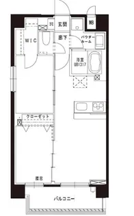 CASAS GARDEN【5階】の間取り