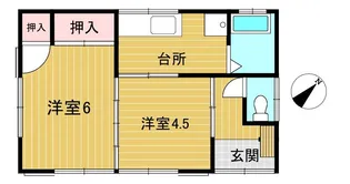 神奈川県平塚市上吉沢【一戸建】の間取り