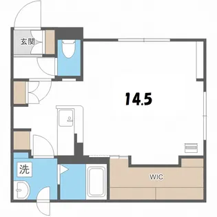 ラフィナート山鼻【1階】の間取り