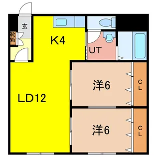 Ravi Moon【2階】の間取り