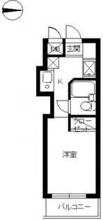 スカイコート武蔵小杉第4【3階】の間取り