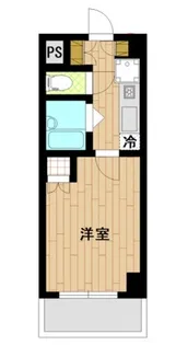 スカイコート日本橋人形町第3【4階】の間取り