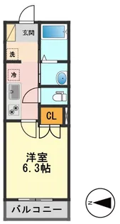 東京都葛飾区高砂2【マンション】の間取り