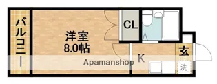 フォルテ佐鳴台【1階】の間取り