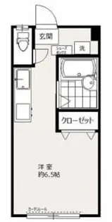 コーポエンジュIII【1階】の間取り