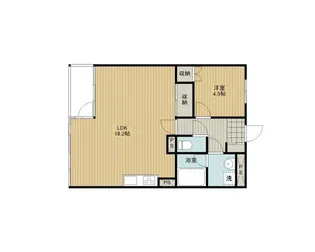 埼玉県行田市押上町【マンション】の間取り