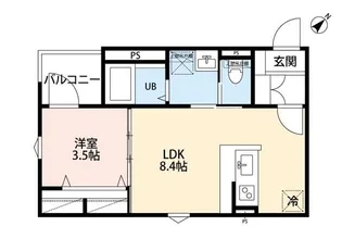 robot home 淵野辺【3階】の間取り