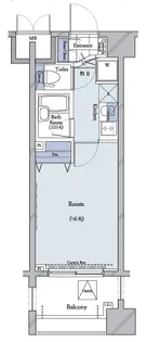 コンシェリア・デュー代々木公園【3階】の間取り