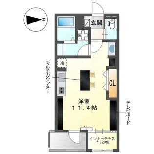 神奈川県小田原市国府津【アパート】の間取り
