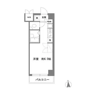 ラグゼナ本厚木【5階】の間取り