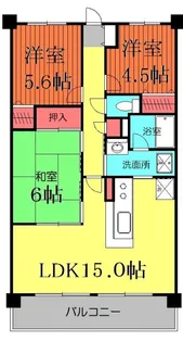 エテルノ豊春【2階】の間取り
