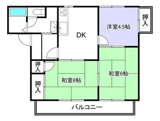 シャンポールT【2階】の間取り