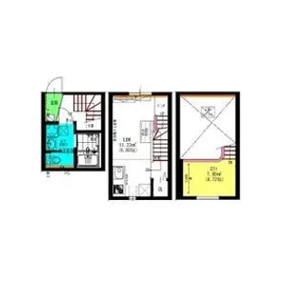 AX岐阜高尾町 (アークス岐阜高尾町)の間取り