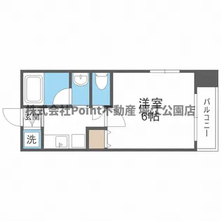 大阪府大阪市福島区海老江8【マンション】の間取り