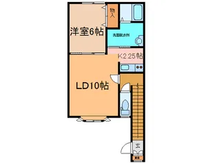 スペースV・VI【2階】の間取り