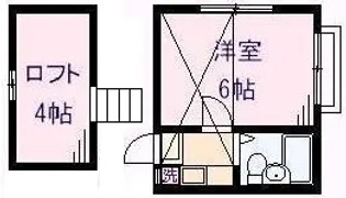 東京都世田谷区上祖師谷1【アパート】の間取り