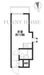 ハイシティ三軒茶屋第2【5階】の間取り