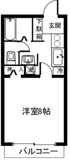 Matrix-K【1階】の間取り