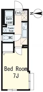 ローゼンシュトラウス【2階】の間取り