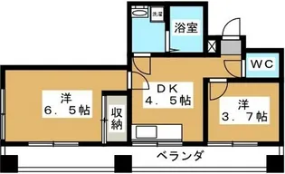 秀宏ビル【3階】の間取り