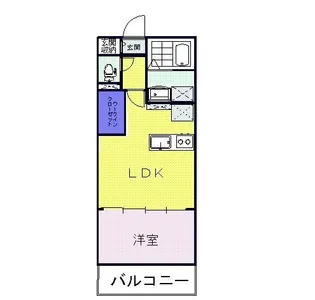 プリムローズ【1階】の間取り