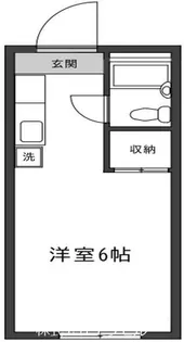 アズーレ八王子【1階】の間取り