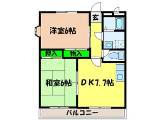 ら・ぽ-る【2階】の間取り