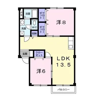 パークサイド.U【1階】の間取り