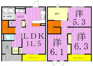 エスペランサIIの間取り