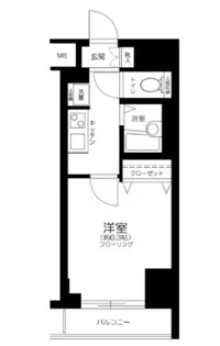 ハーモニーレジデンス駒込【1階】の間取り