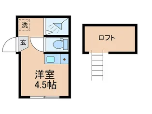 フェリスミュー【1階】の間取り