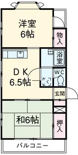 メゾン小田【3階】の間取り